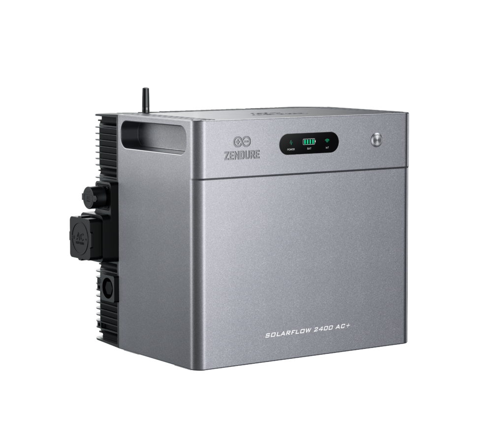 SolarFlow 2400AC + thuisbatterij van Zendure